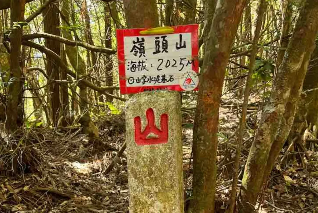 嶺頭山 登山難度