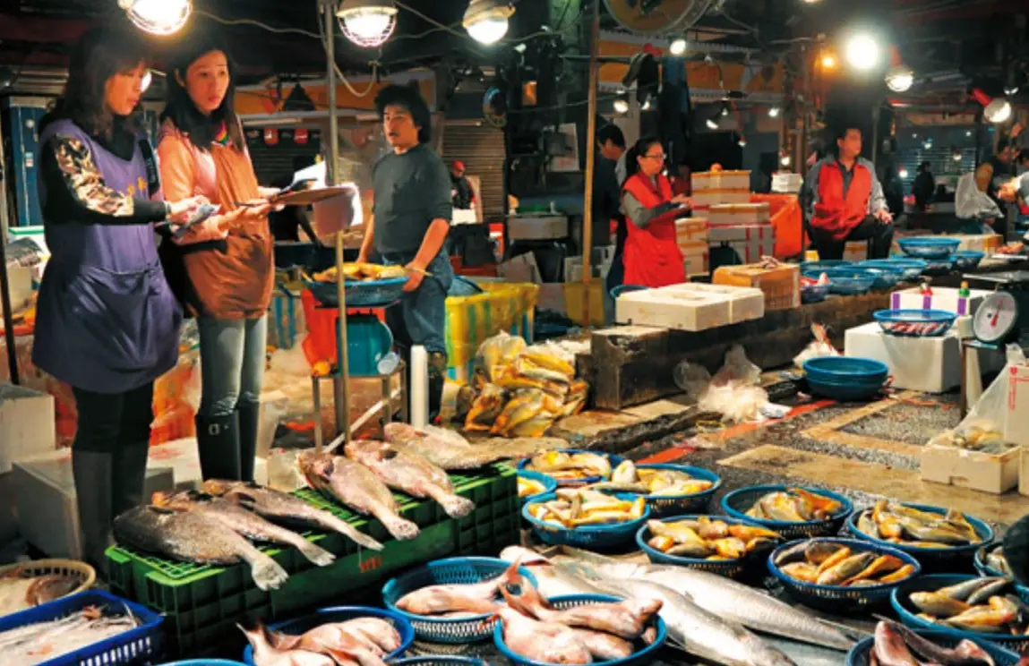 魚市場美食
