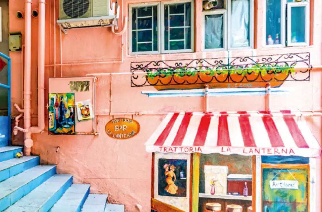 西環壁畫街 交通