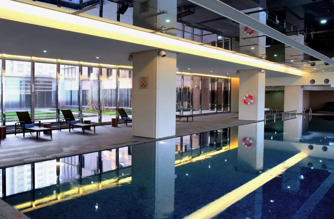 台南親子飯店泳池