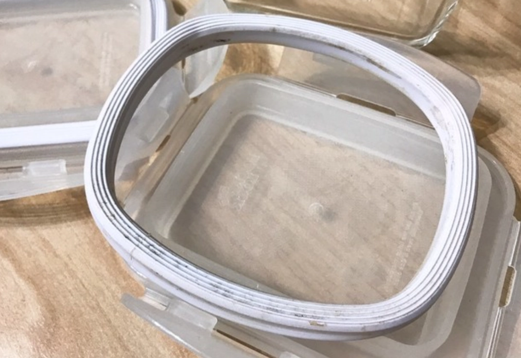 保鮮盒膠條發霉