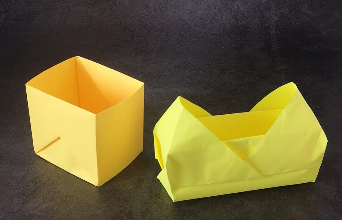 A4紙摺紙盒 A4紙摺紙盒