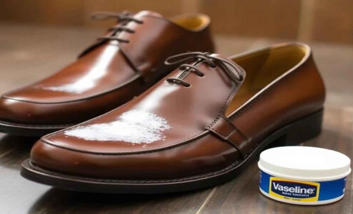 凡士林清潔皮鞋