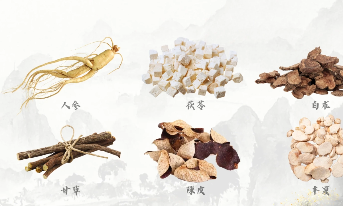 胃酸逆流中藥方