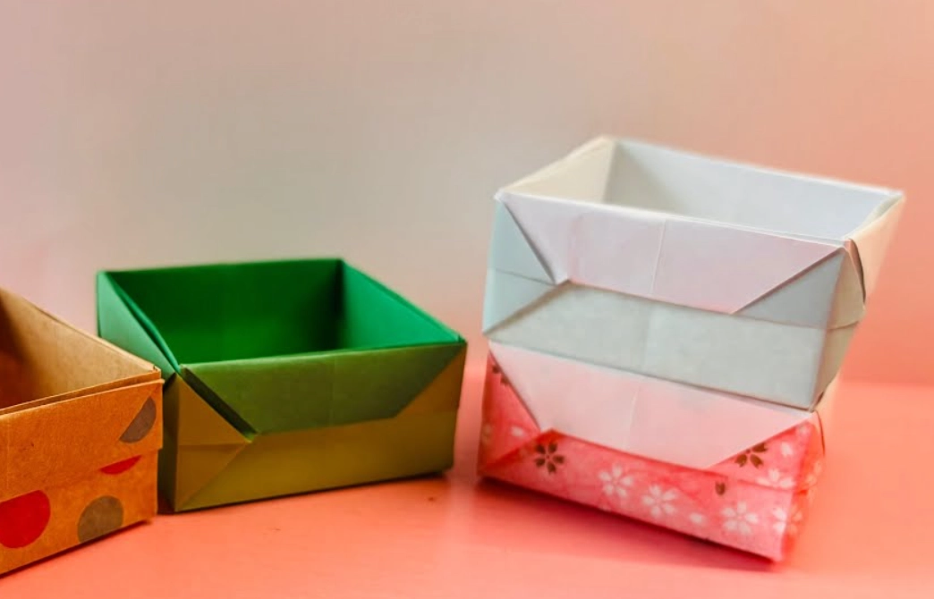 手工折紙盒子 手工折紙盒子