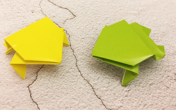 青蛙摺紙步驟 青蛙摺紙步驟