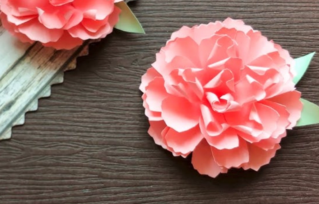 紙折康乃馨