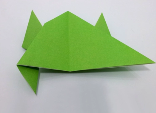 彈跳青蛙摺紙教學 彈跳青蛙摺紙教學