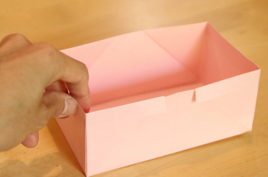 a4紙盒折法