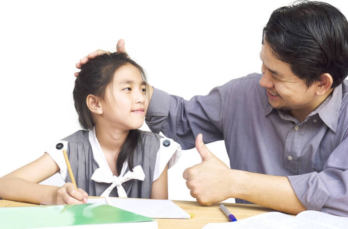 鼓勵孩子的一段話