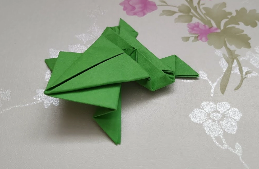 創意折紙青蛙