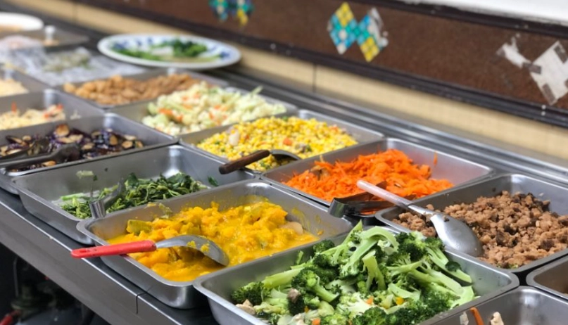 新營素食自助餐