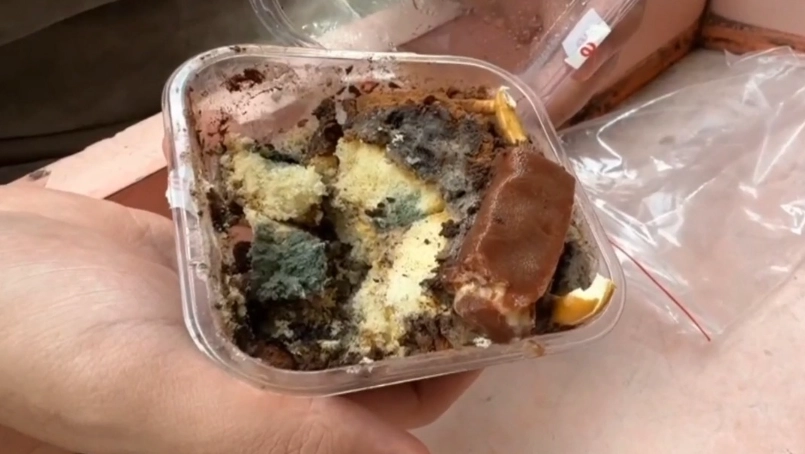 發霉蛋糕處理