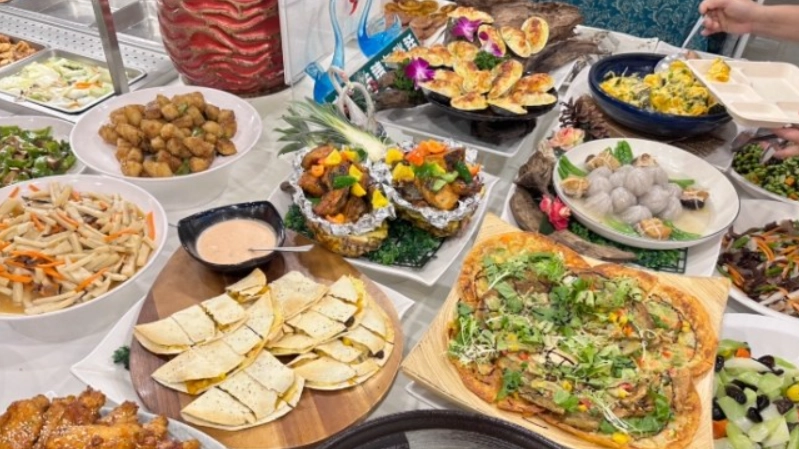 新營素食自助餐