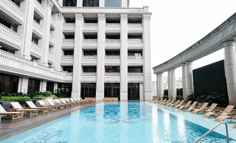 台北親子飯店游泳池