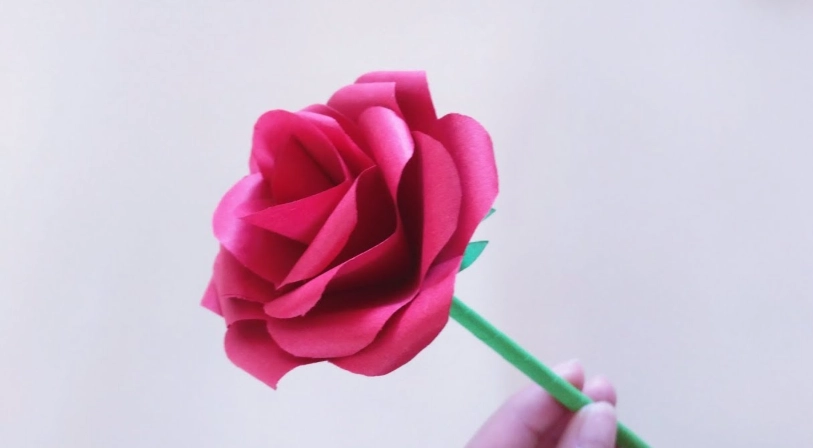 玫瑰花折纸 玫瑰花折纸