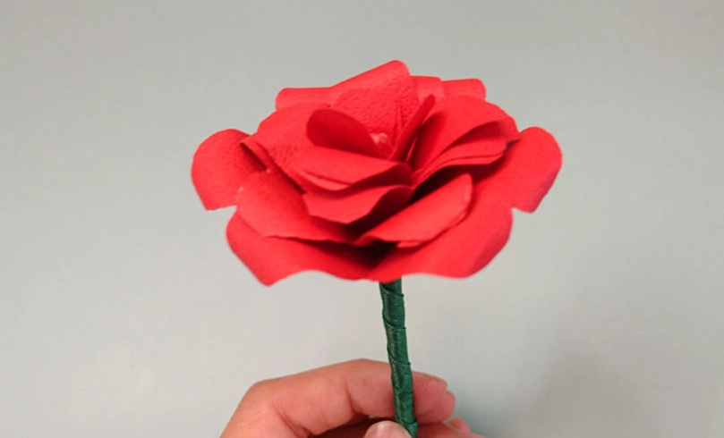 玫瑰花折纸 玫瑰花折纸