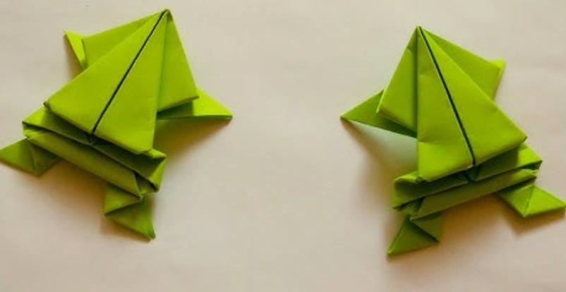 紙青蛙跳不起來