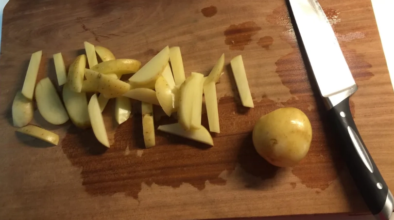 氣炸粗薯條做法