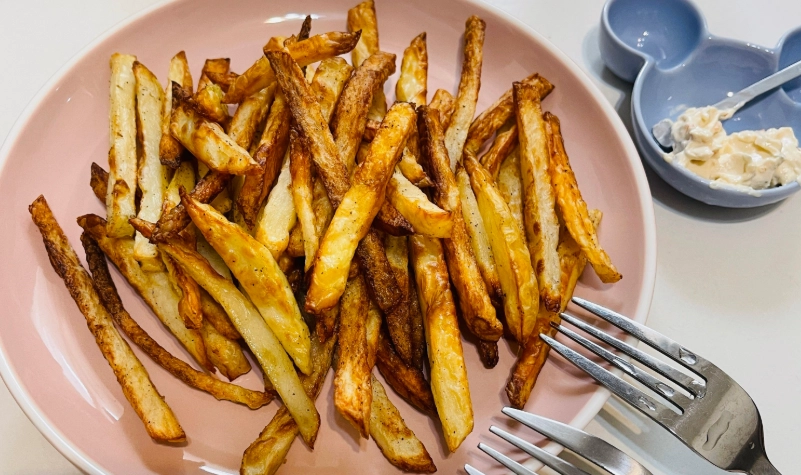 氣炸粗薯條做法