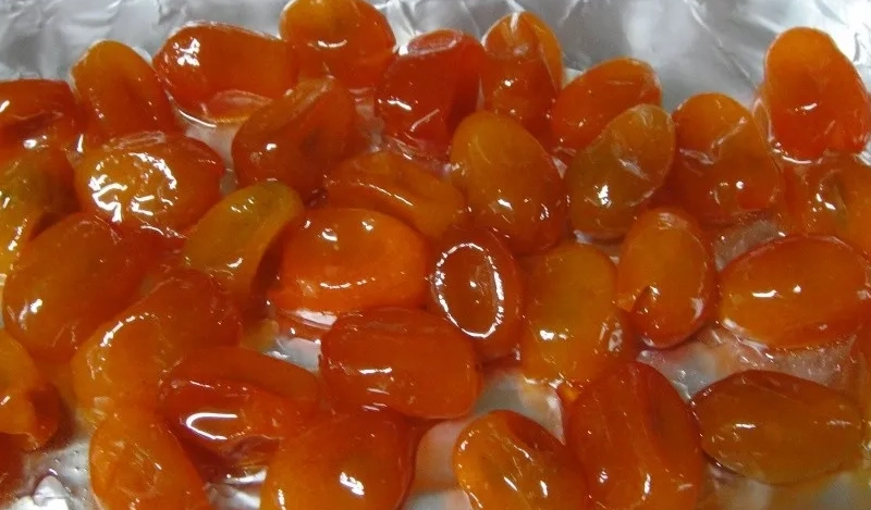 金桔蜜餞製作