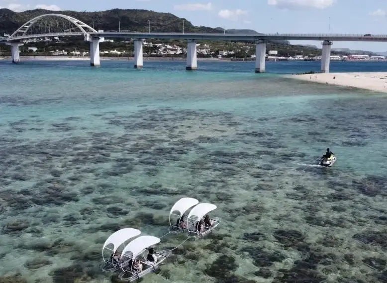 瀨底島 玻璃獨木舟