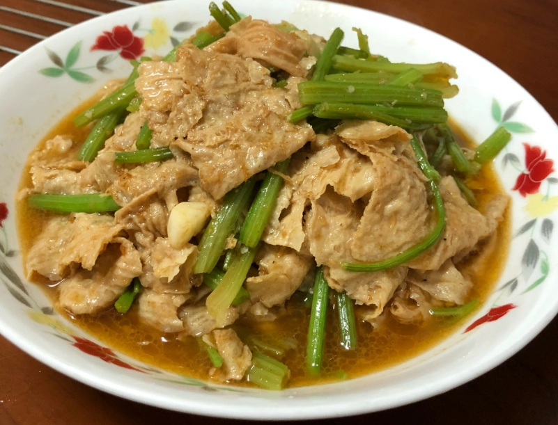 三杯豆皮