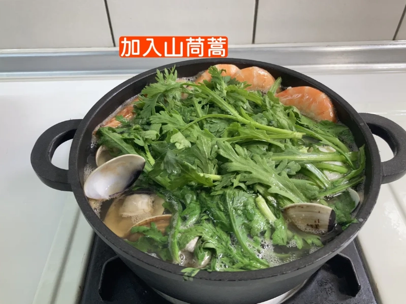 山茼蒿湯食譜