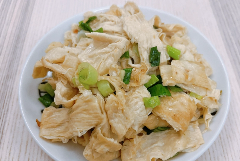 炒豆皮做法