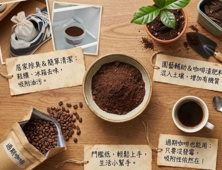 咖啡渣堆肥