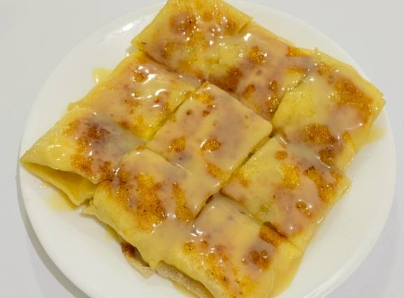 香蕉煎餅做法
