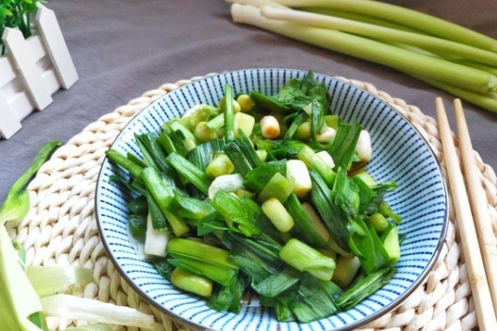 蒜苗料理