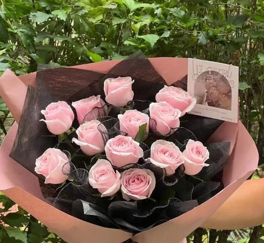 朋友玫瑰花禮物