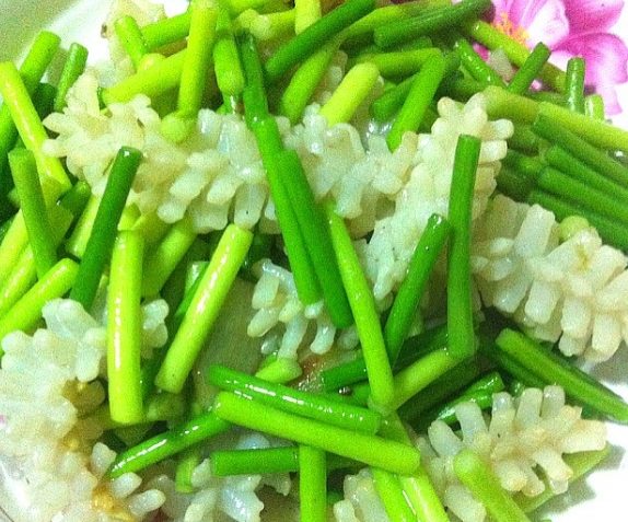 家常炒蒜苗技巧