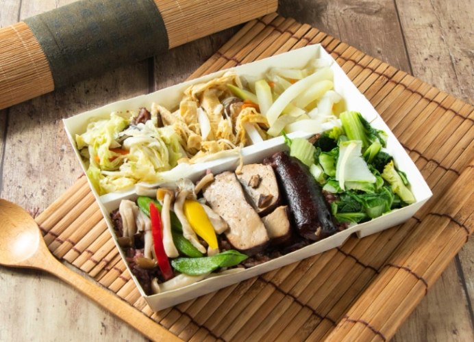 素食團體餐盒