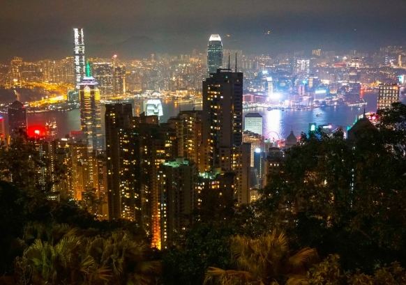 維多利亞港夜景
