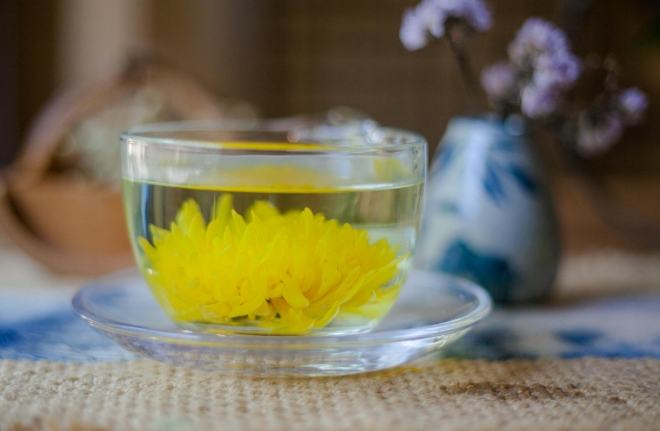 菊花茶降低膽固醇