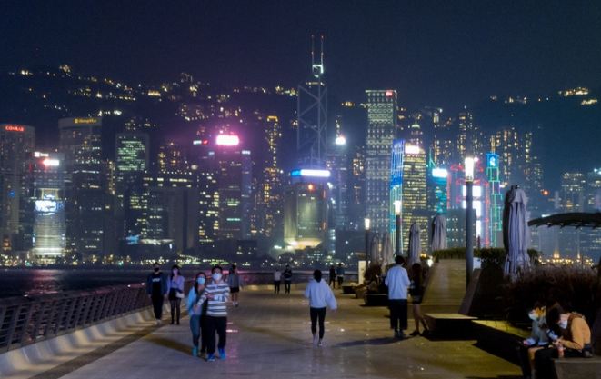 尖沙咀夜景 尖沙咀夜景