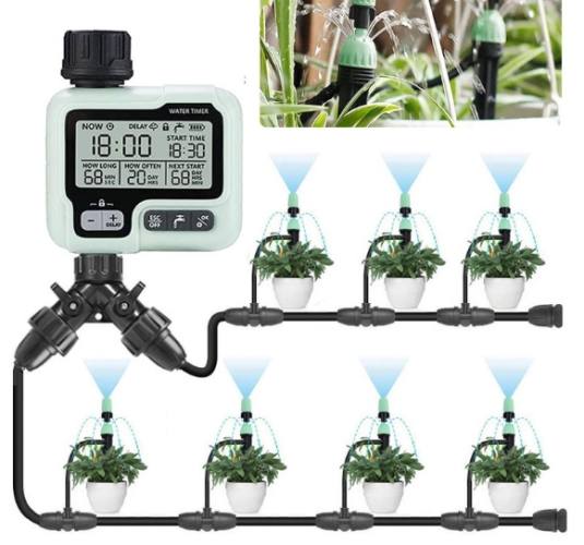 如何用過濾水澆花