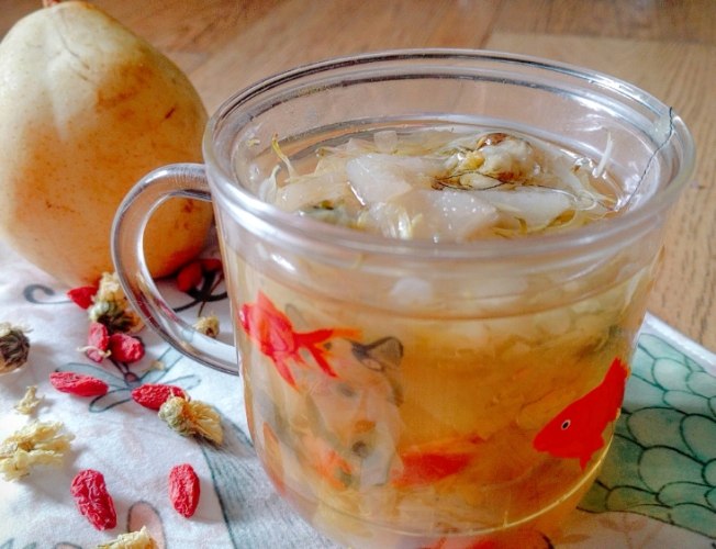 菊花杞子茶份量