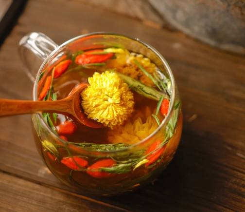 菊花杞子紅棗茶