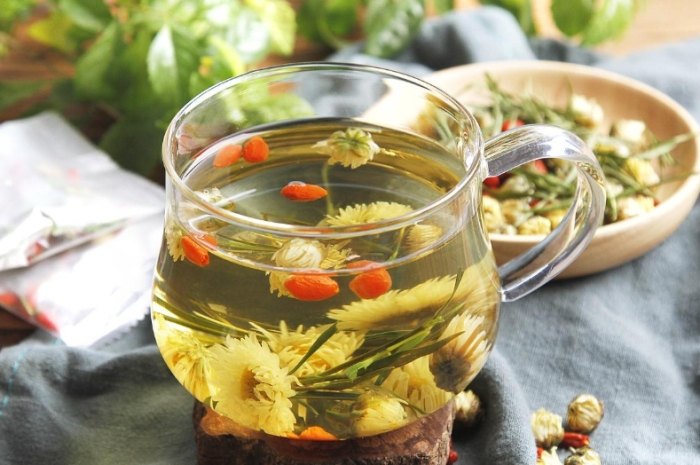 吃藥可以喝菊花茶嗎