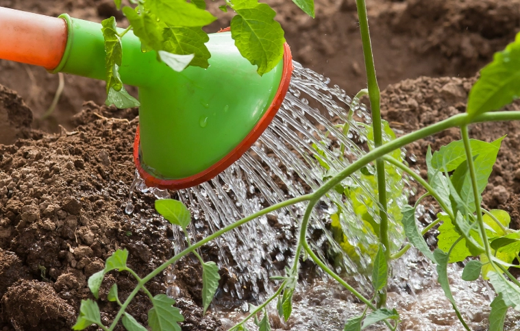 番茄種植澆水