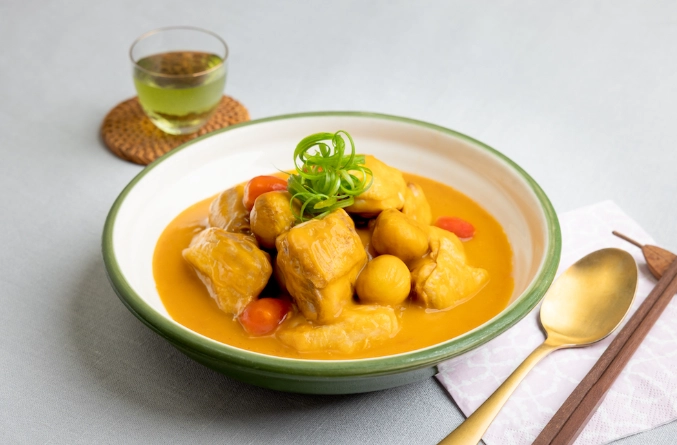 南瓜栗子炆雞 食譜