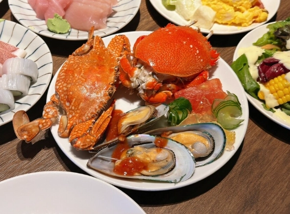 桃園海鮮自助餐