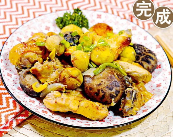 蓮藕栗子炆雞 營養