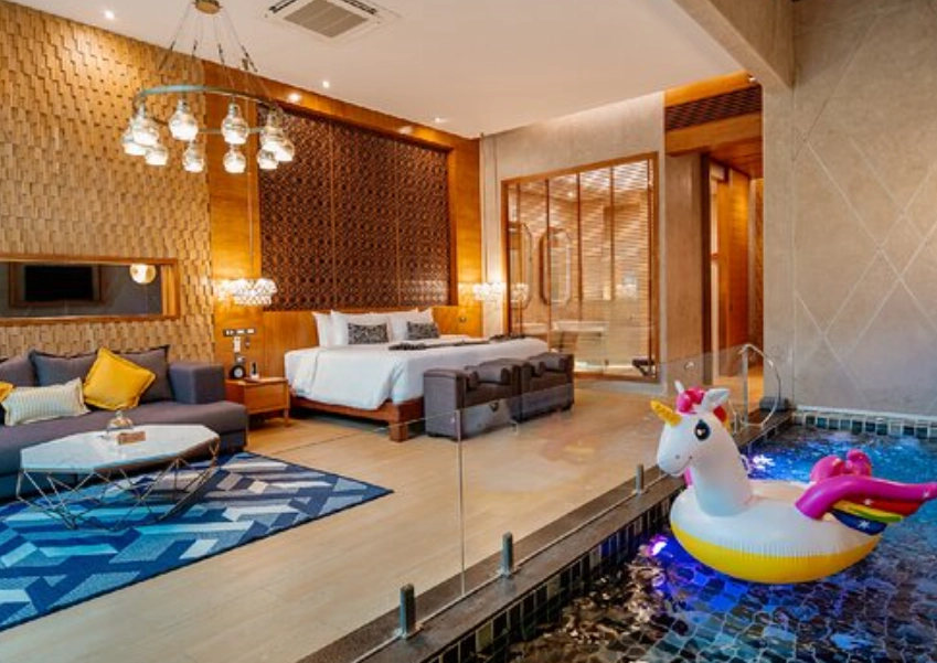 台灣私人泳池客房