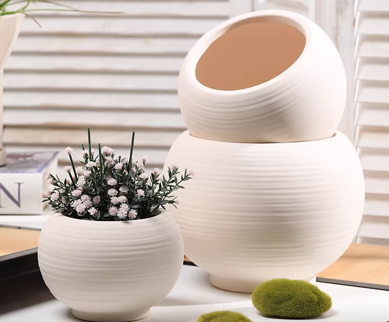 陶瓷花盆透氣性