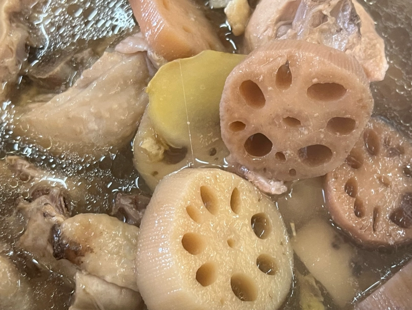蓮藕雞湯做法