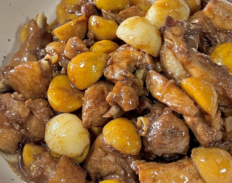 栗子雞料理